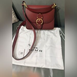 Coach Beat Leather Shoulder/Crossbody Bag NWT